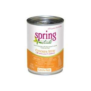  Spring Naturals Grain Chicken Stew Canned Dog Food 12/13 