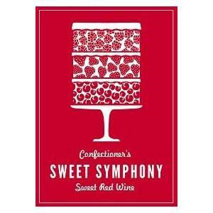  Confectioners Sweet Symphony Red Blend 750ML Grocery 