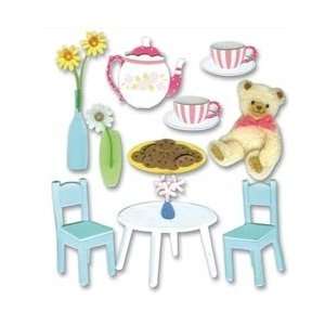  Themed Ornate Stickers Tea Party Arts, Crafts & Sewing