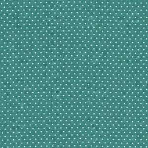  45 Wide Pin Dot Teal Fabric By The Yard Arts, Crafts 