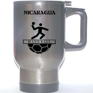  Nicaraguan Team Handball Stainless Steel Mug   Nicaragua 