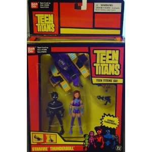   Teen Titans Starfire Thunderbull Battling Machine Vehicle Toys