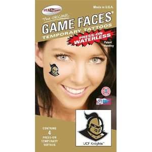   Knights Game Faces Waterless Temporary Tattoos