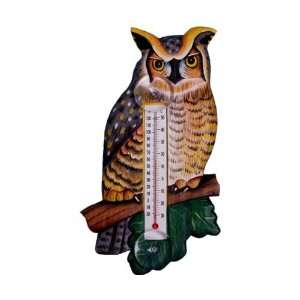    Great Horned Owl Thermometer Small (Thermometers) 