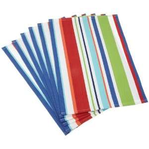  DII Beach Party Beach Stripe Placemat, Set of 6