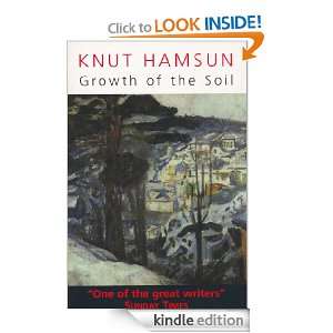 Growth of the Soil (Condor Books) Knut Hamsun  Kindle 