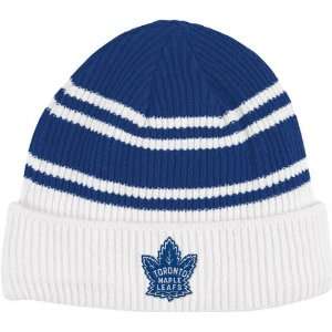  Toronto Maple Leafs Vintage Retro Logo Knit Hat Sports 