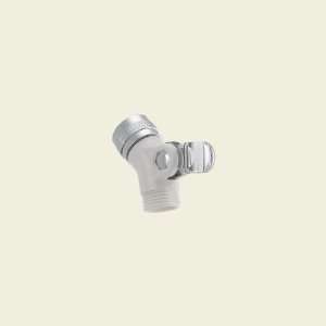   Showering Components Pin Mount Swivel Connector for Handshower, White