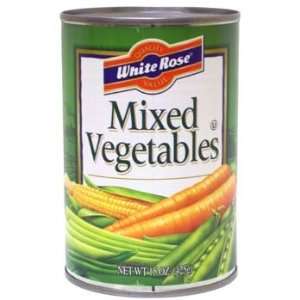 White Rose Mixed Vegetables 15 oz  Grocery & Gourmet Food