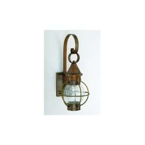 Norwell 1520 AN FR Globe Vidalia Onion 1 Light Outdoor Wall Light in 