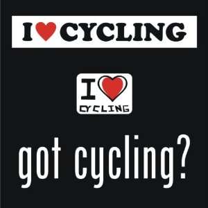   love Cycling and got Cycling 3 Sticker pack Arts, Crafts & Sewing
