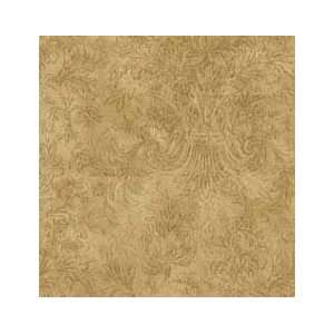   Bouquet Faux Brown Wallpaper in Mulberry Prints
