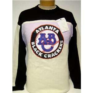   League Atlanta Black Crackers Crewneck Sweater