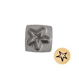  Whimsical Star Metal Stamp 6mm Supplys Arts, Crafts 