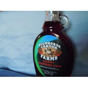 Strawberry Syrup, 8 Oz Grocery & Gourmet Food