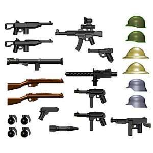   BrickArms 2.5 Scale World War II Weapons Pack Version 1 Toys & Games