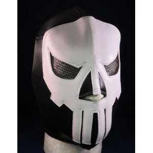 PUNISHER Adult Lucha Libre Wrestling Mask (pro fit) Costume Wear 